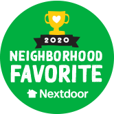 Nextdoor Favorite Space and Serenity Sticker